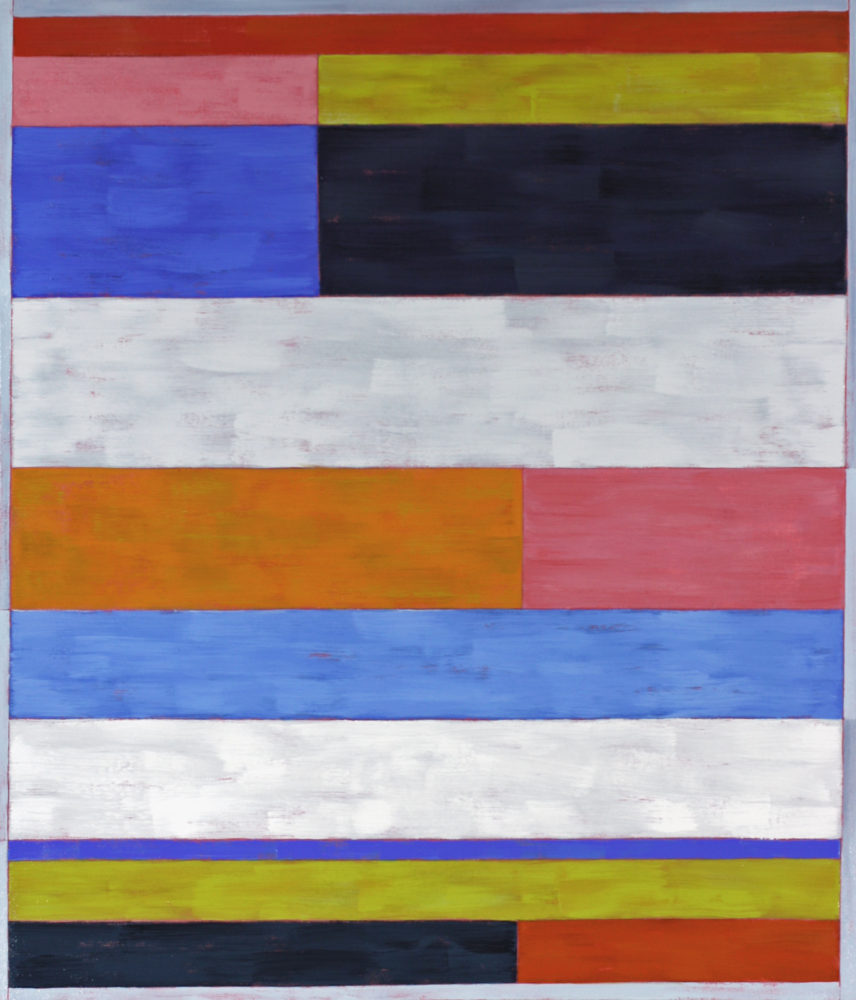 Fundamental II, oil on canvas, 50" x 43"
