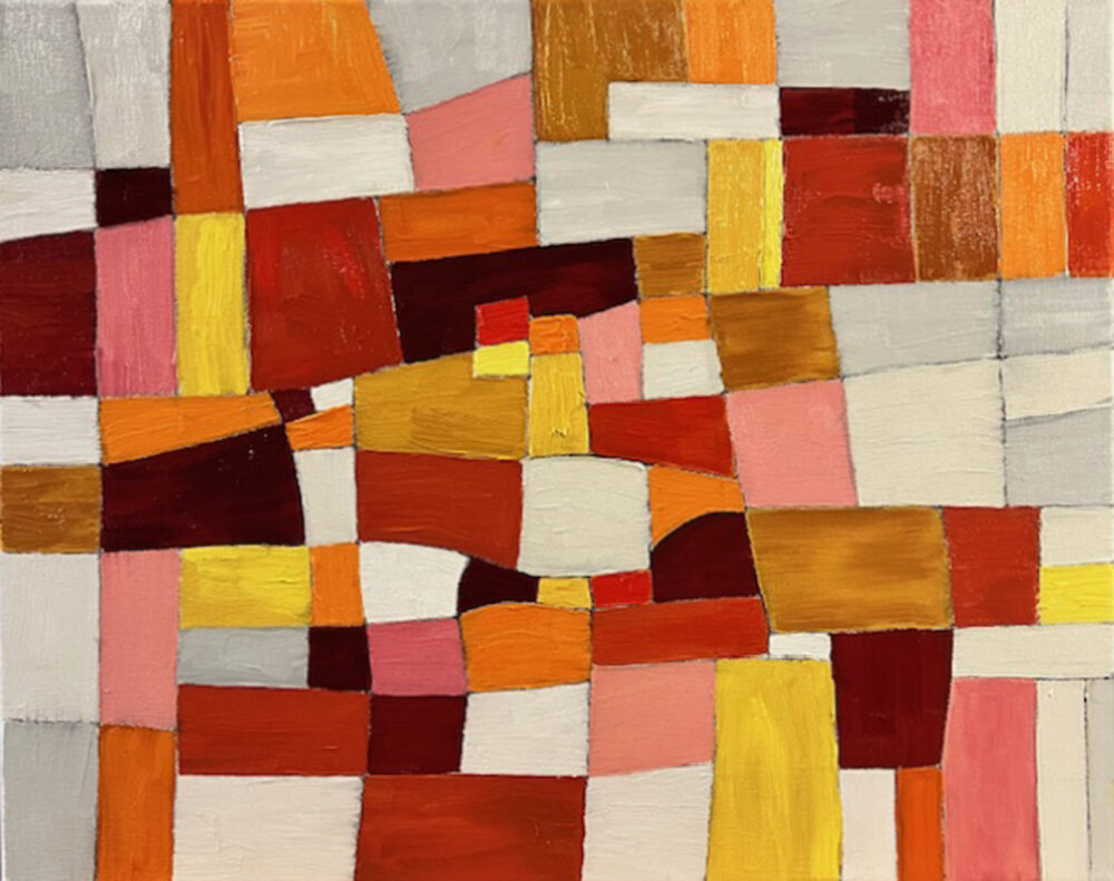 "Correlations", oil on canvas, 16" x 20"