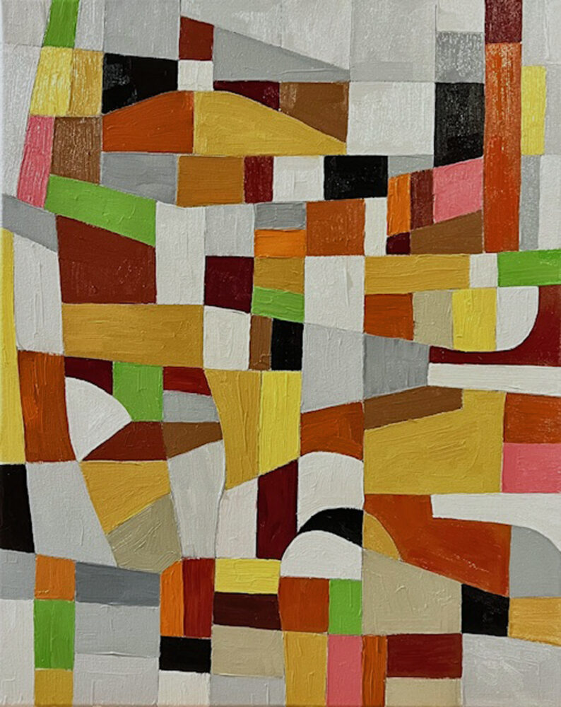 "Variables", oil on canvas, 20"  x  16"