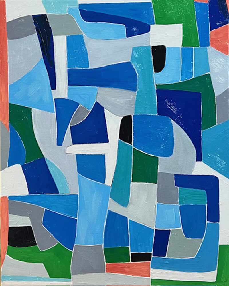 "Shared traits", oil on canvas, 20"  x  16"