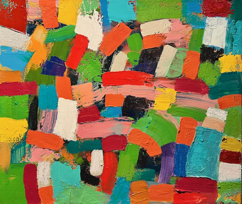 "Folsom double A" oil on canvas 11' x 14"