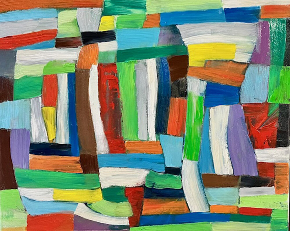 "Blenders", oil on canvas 16" x 20"
