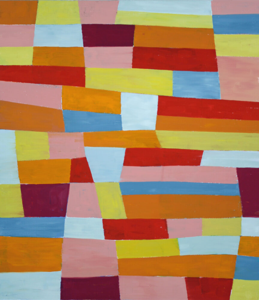 "Best life", oil on canvas, 50" x 43""