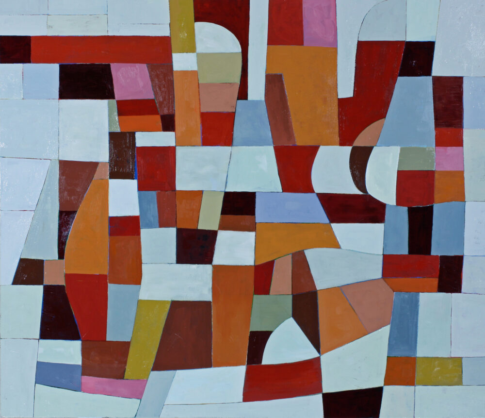 "Seems surprising",oil on canvas, 43" x 50"