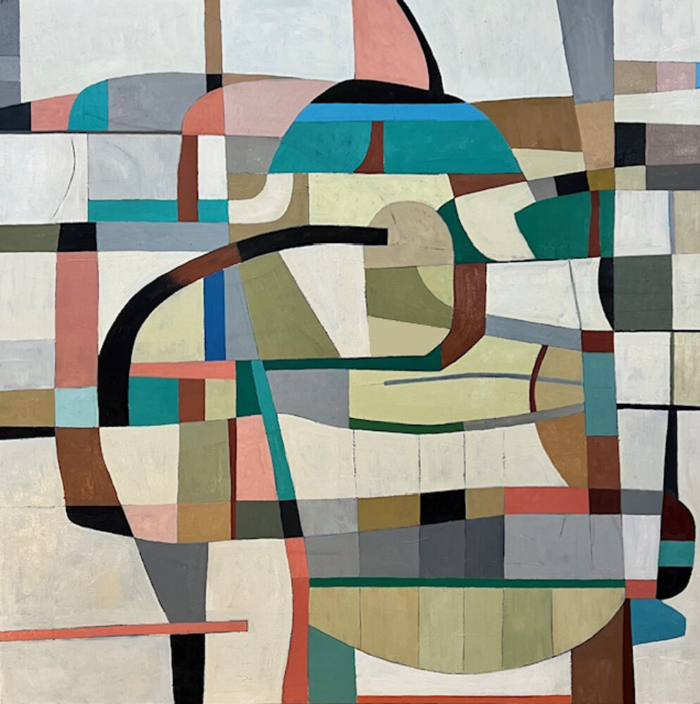 "Restless piper", oil on canvas, 50' x 50"