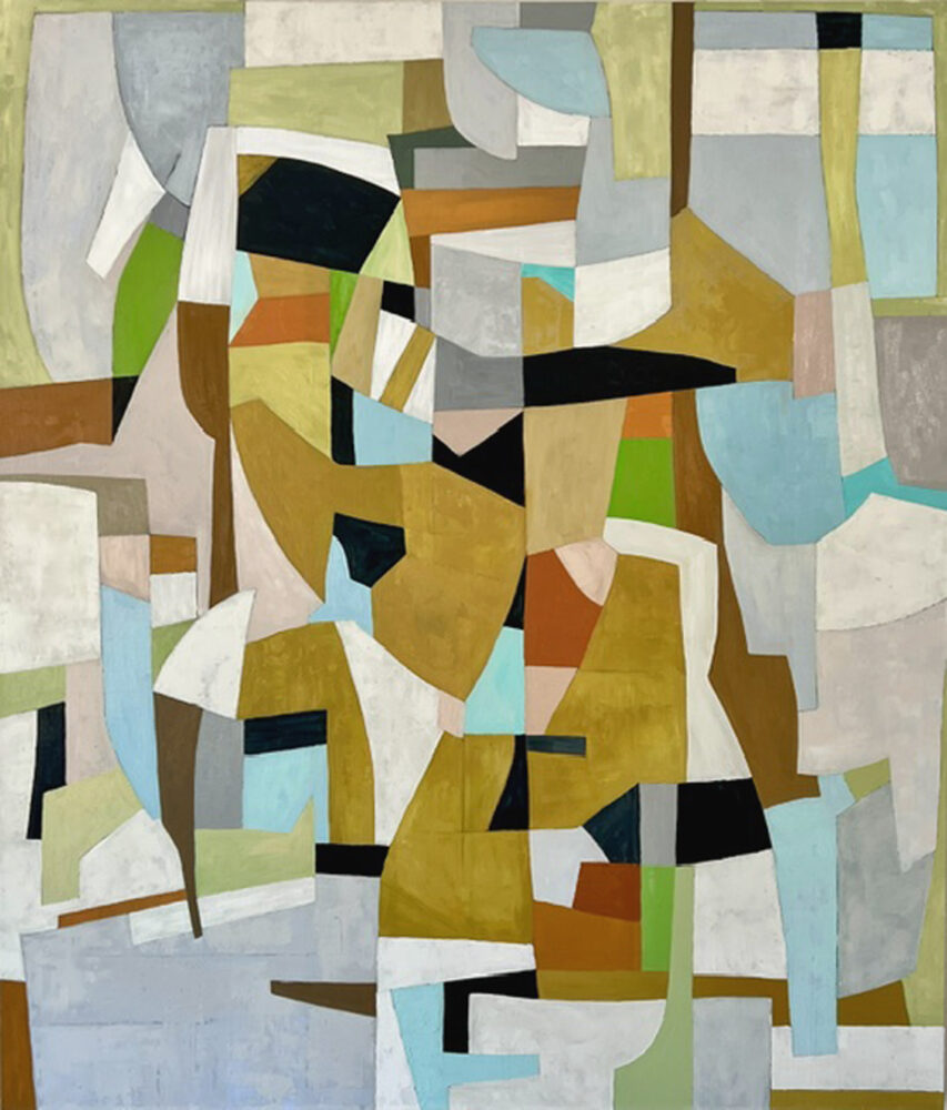 "Figure field", Oil on canvas, 50" x 43"